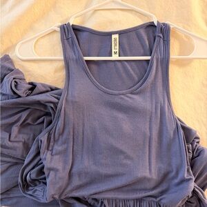 Flowy Purple Maxi Dress